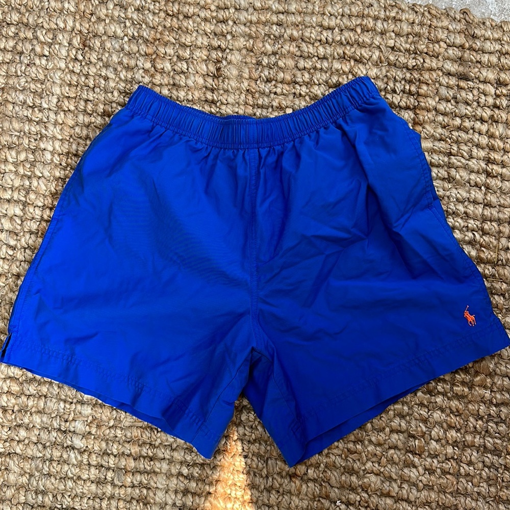 Men’s Polo Sport Ralph Lauren swim trunks with net lining. Size Medium.